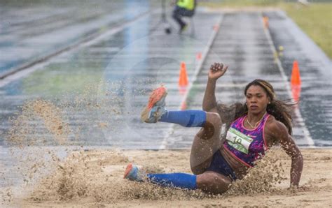 Caterine Ibargüen impuso récord nacional en salto largo