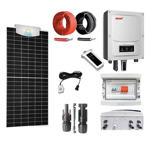 Kit Solaire Raccord Au R Seau Kw Monophas V