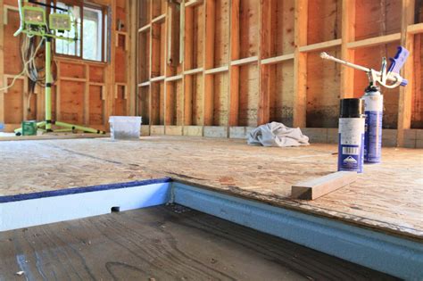 Insulating The Floor Baileylineroad