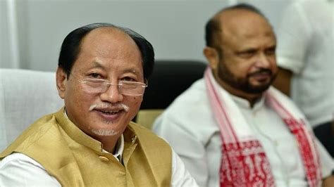 Bjp Alliances Cm Candidate Neiphiu Rio Wins Unopposed In Nagaland