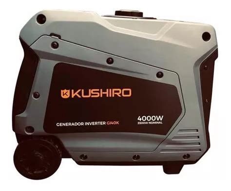 Grupo Electr Geno Generador Inverter W Monof Sico Kushiro Gi K