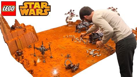 Building The Battle Of Geonosis In Minute Lego Star Wars Moc Time