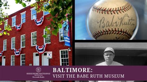 Plan Your Visit To The Babe Ruth Birthplace And Museum