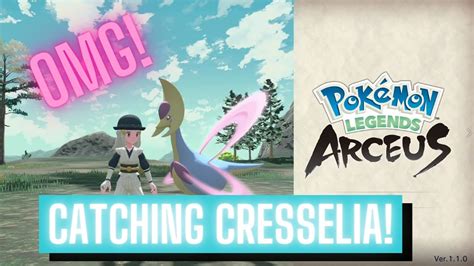 How To Catch Cresselia Pok Mon Legends Arceus Its Crazy Zealous