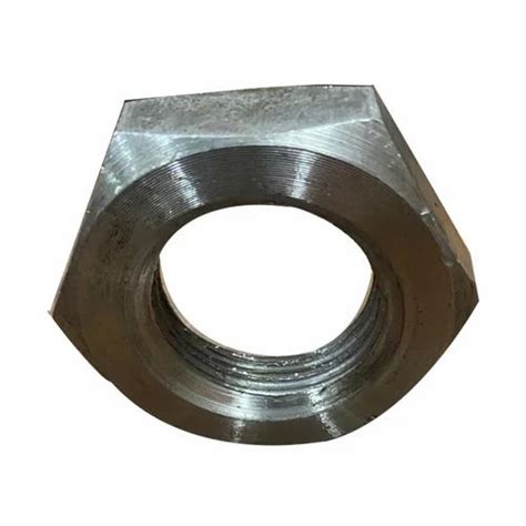 Threaded Hexagonal Mild Steel Hex Lock Nut At Rs Piece In Jalandhar