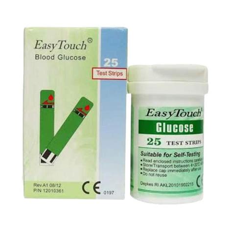 Jual Strip Easy Touch Gula Darah Glucose Shopee Indonesia