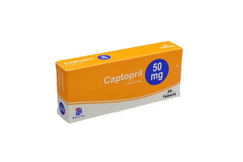 Captopril Tablets 50mg 56s - McDowell Pharmaceuticals