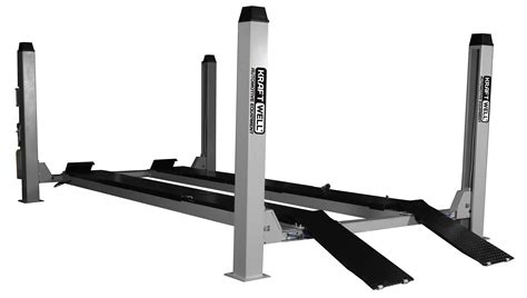 KraftWell KRW450AT Подъемник четырехстоечный г/п 4500 кг. платформы для ...