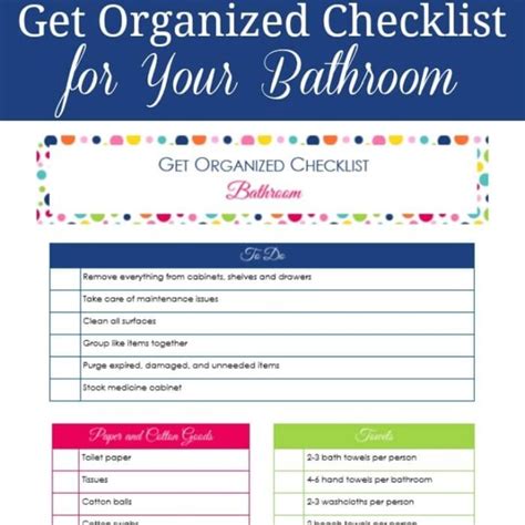 Organizing Printables Ideas And Tips Archives Page 2 Of 4