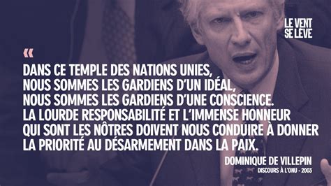 Dominique De Villepin Discours L Onu