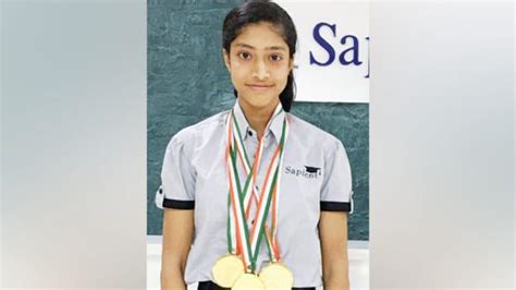 Bags 3 Gold Medals In Shooting Star Of Mysore