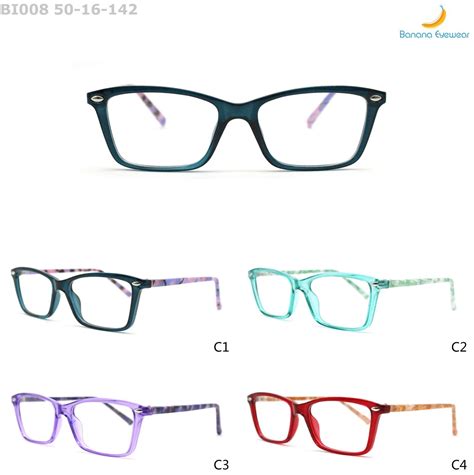 Anti Blue Light Classic Colorful Rectangular Injection Acetate Optical