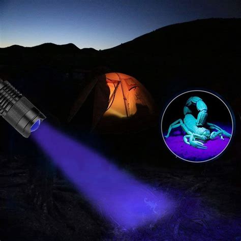 TaffLED Senter LED UV 395nm Waterproof Pocketman Ultraviolet P1 UV