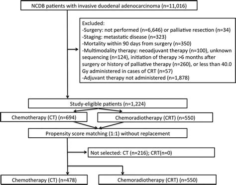 Patient Selection Flow Diagram Crt Indicates Chemoradiotherapy Ct