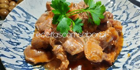 Moelas estufadas à portuguesa Receitas sabor