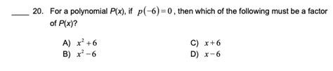 Solved 8 Which Graph Represents An Odd Degree Polynomial