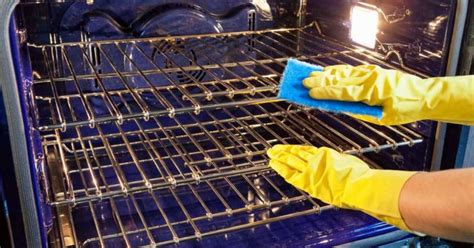 how to clean kitchenaid oven with blue interior