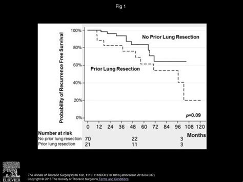 Recurrence And Survival After Segmentectomy In Patients With Prior Lung