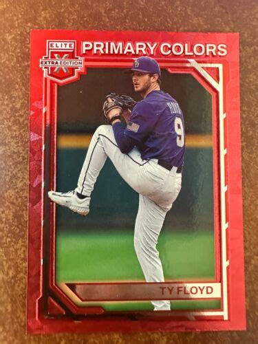 2023 Panini Elite Extra Edition Primary Colors Ty Floyd PC 14 EBay