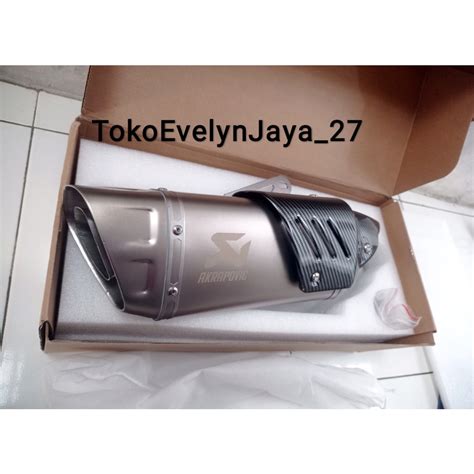 Jual Knalpot Akrapovic Evolution Line Import Taiwan Slip On All Type