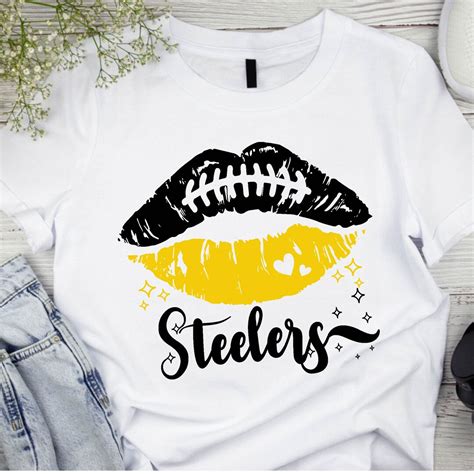 Steelers Svg Steeler Svg Steelers Football Svg Love Steelers Svg Steelers Lips Svg Steelers