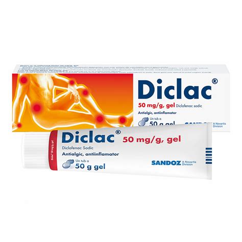 Diclac Gel Mg G G Sandoz Pret Avantajos Minifarm