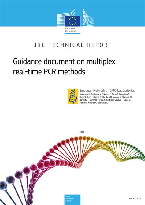 PDF Guidance Document On Multiplex Real Time PCR Methods