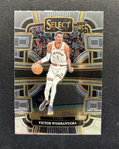 Victor Wembanyama Select Rc Rookie Concourse Spurs Prizm