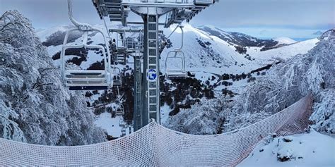 A Piano Battaglia La Prima Neve Dellanno Impianti Pronti A Ripartire