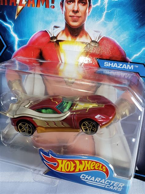 Hot Wheels SHAZAM Character Car NIP DC Superhero Character Etsy