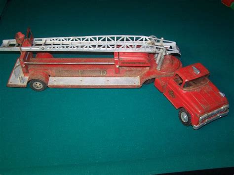 Tonka TFD No. 5 Aerial Ladder Fire Truck | Tonka fire truck, Fire trucks, Toy trucks