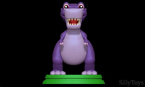 Chomper The Land Before Time 3D Print Model By SillyToys