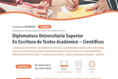 Unlar Lanza Nueva Edici N De La Diplomatura Universitaria Superior En