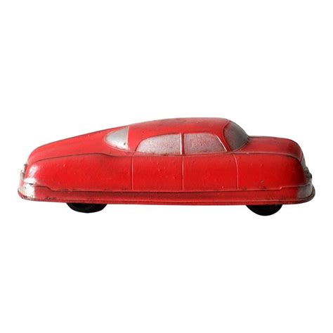 Vintage Auburn Rubber Toy Car | Chairish