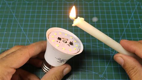 Take A Candle And Fix All The LED Lamps In Your Home How To Fix Or