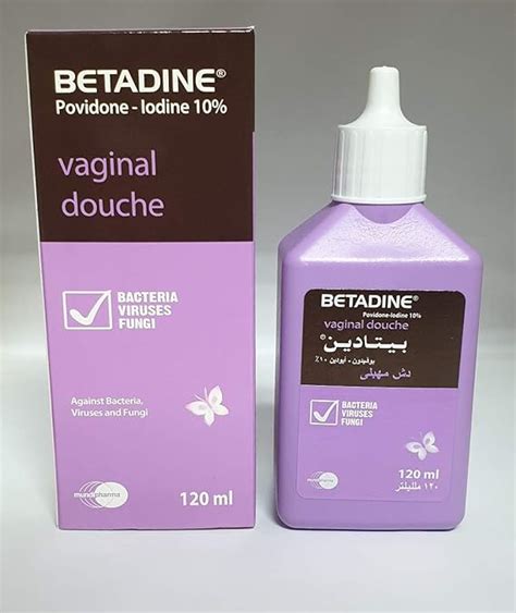 Voltafas Betadine Povidone Iodine 10 Vaginal Douche 120 Ml Amazon