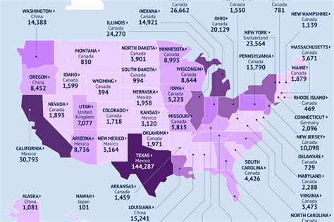 Mapping American Exports Per State Center For Data Innovation