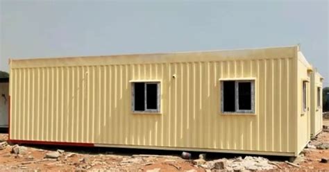 Steel Prefabricated Portable Office Cabin At Rs Piece Steel