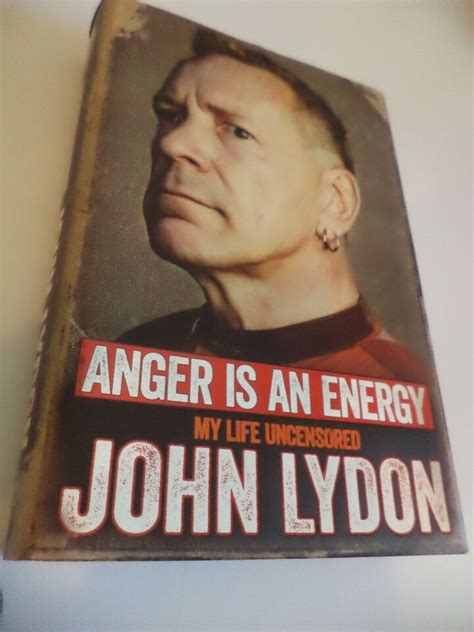 Anger Is An Energy JOHN LYDON Sex Pistols PIL Punk Music Autobiography