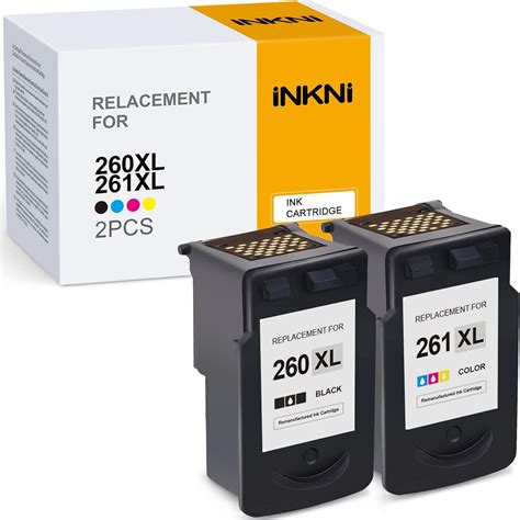 Inkni Remanufactured Ink Cartridge Replacement For Canon Pg