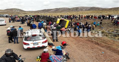 Accidente En Puno Culpan A Polic As De Robar Dinero A V Ctimas Del