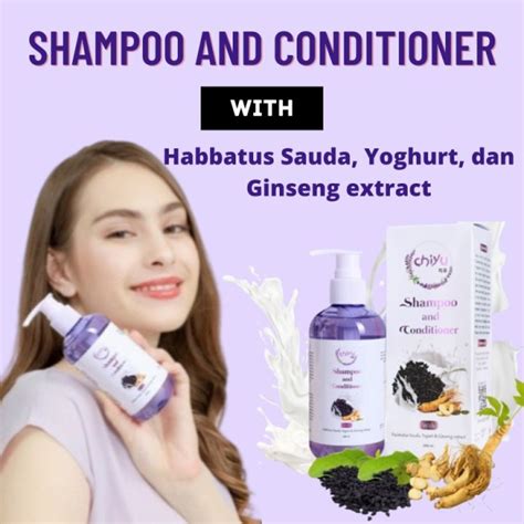 Chiyu Hair Shampoo Conditioner Shampo Untuk Rambut Rontok Shampo