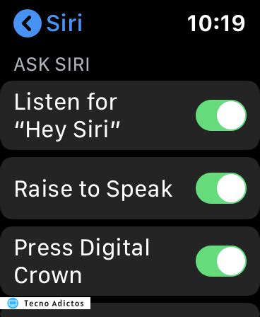 C Mo Usar Siri En Tu Apple Watch Tecno Adictos