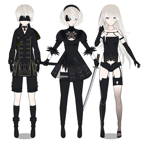 NieR: Automata Ending N by Senkimii on DeviantArt