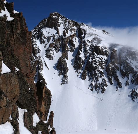 Natural Slab Avalanche Cooke City Gallatin National Forest Avalanche