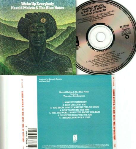 Harold Melvin Teddy Pendergrass Blue Notes Wake Up Everybody 1975 Cd Like New Ebay