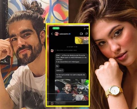 Caio Castro Manda Recado Em V Deo Para Influencer Que Vazou Print De