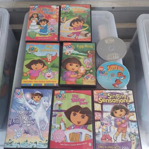 Dora The Explorer Nick Jr Dvd Lot Of Videos Nickelodeon Adventure