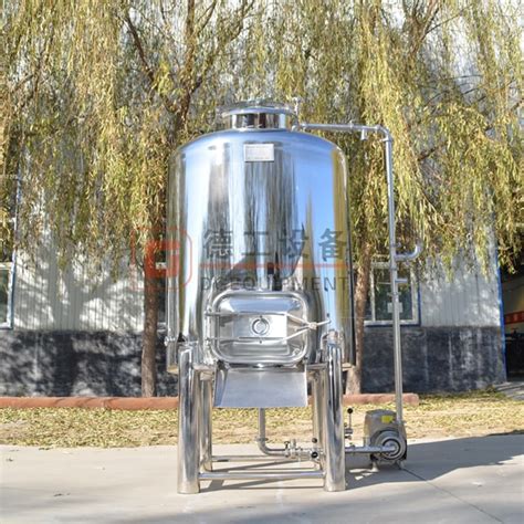 L Automatic Stainless Steel Mixer Mash Lauter Tun Micro Brewery