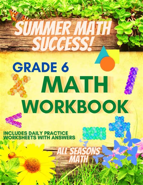 Summer Math Success 6th Grade Summer Math Workbook 6 Months Of